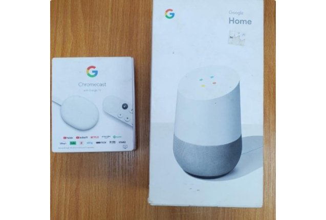 Smart Google Home Assistant Speaker + Chromecast with Google TV