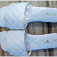 Fashion White Slippers