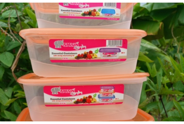 Food storage containers - x 5