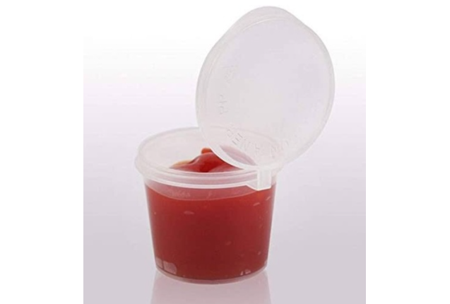 30ml plastic sauce cup x 100