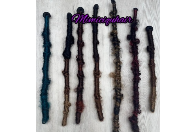 Butterfly / Distressed Locs Crotchet Hair