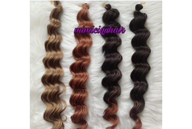 Deep Wave braiding hair 20"