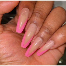 Nude French Pink Tips