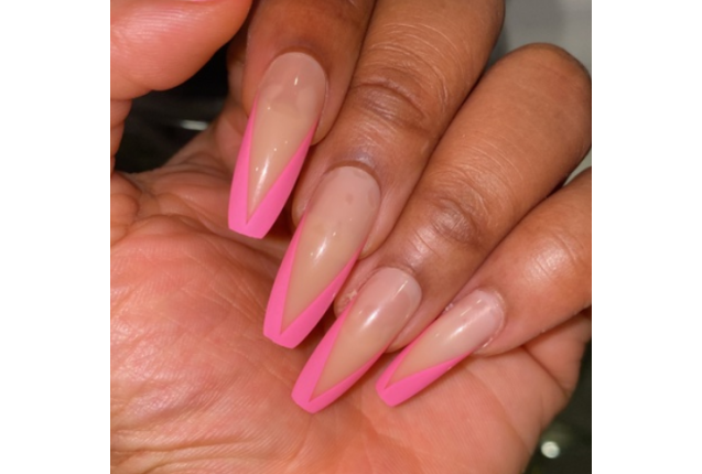 Nude French Pink Tips