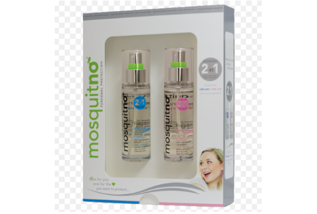 MosquitNo Personal Care Set - Fragrance for Him & Her - 2 x 30 ml x 6