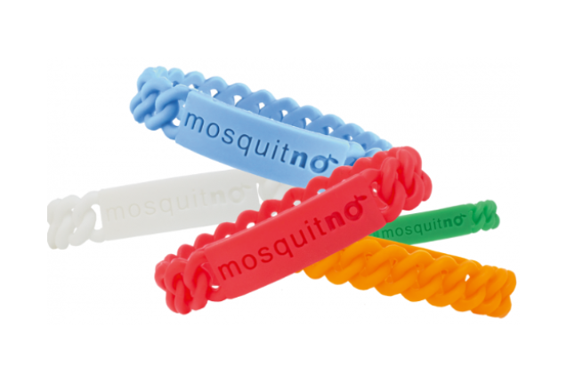 MosquitNo Display Trendy Citronella Bracelet Connected Kids - Assorted - Single/Refill x 25