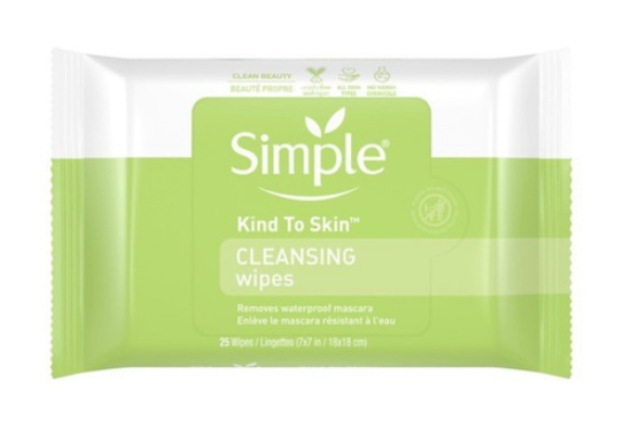 Simple - Kind To Skin - Facial Cleansing Wipes - 25wipes
