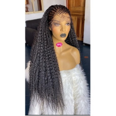 IND cornrow wig #1B x  1