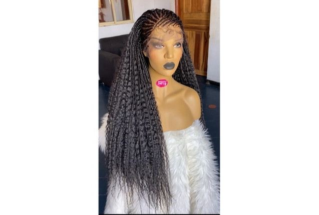 IND cornrow wig #1B x  1