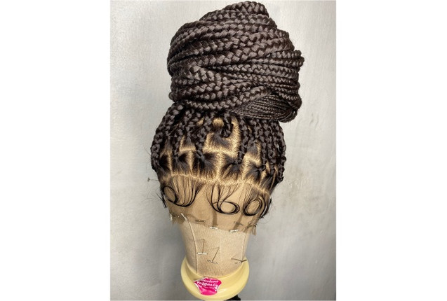 Full lace big box braids wig x  1