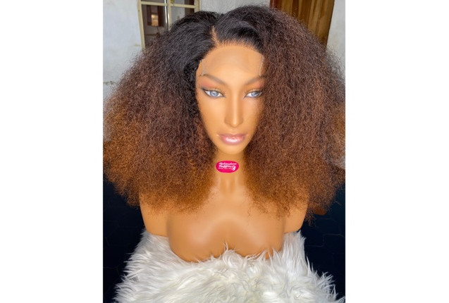 Afro Natural wig- Brown x  1