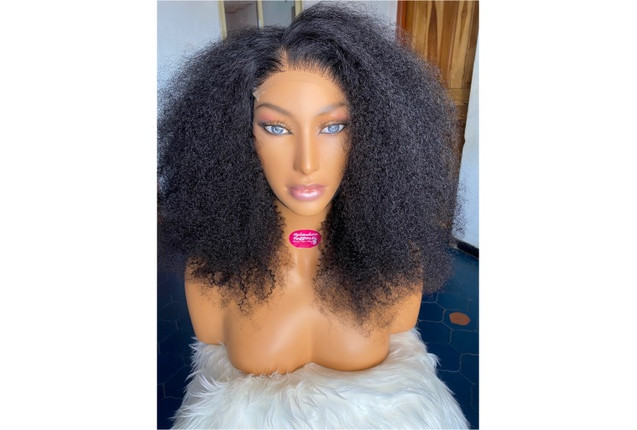 Afro Natural wig-black x  1