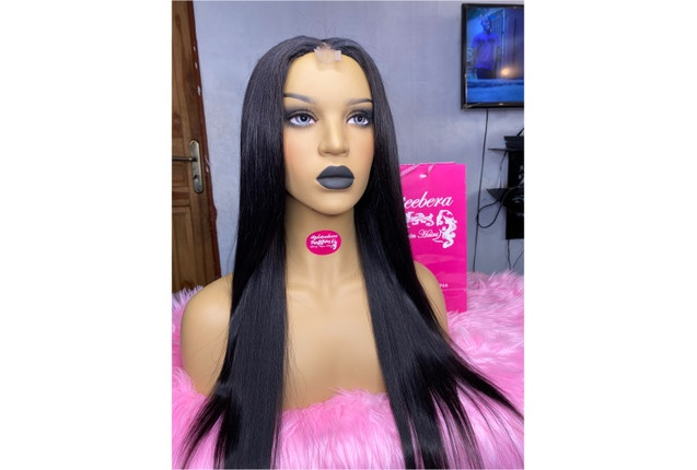 7a grade Bone straight wig x  1