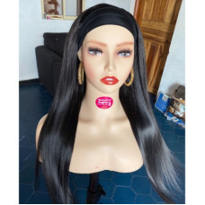 Bone straight headband wig x  1