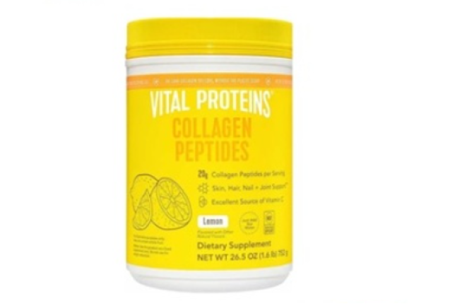 Vital Proteins Collagen Peptides Lemon Dietary Supplement, 752g
