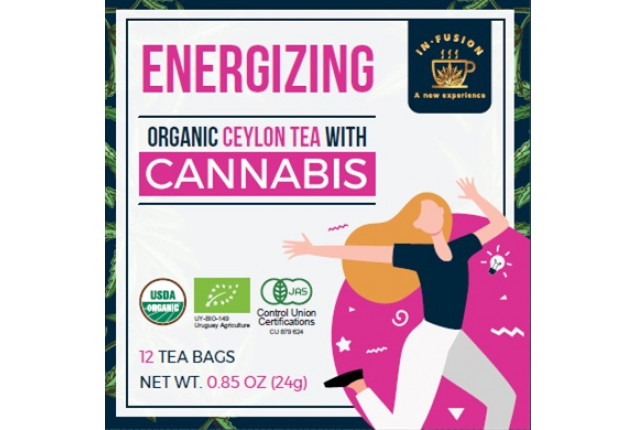 Energizing - Organic Ceylon Tea with Cannabis