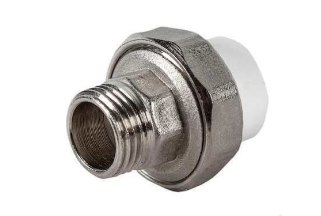 25-3/4" External Threaded Swivel Head Coupling