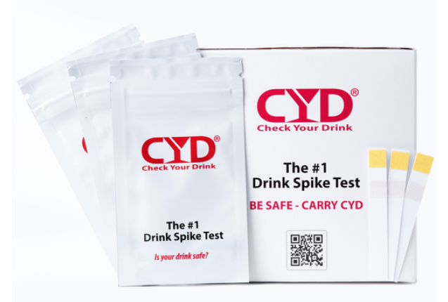 CYD Tests Strips, pack of 5 tests/strips