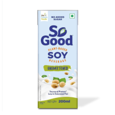 So Good  Soy Beverage Unsweetned  200ml 