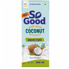 So Good Coconut Beverage Unsweetned 200m