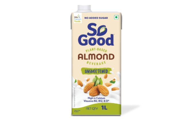 So Good Almond Beverage Unsweetned 1Lrt TP x 12