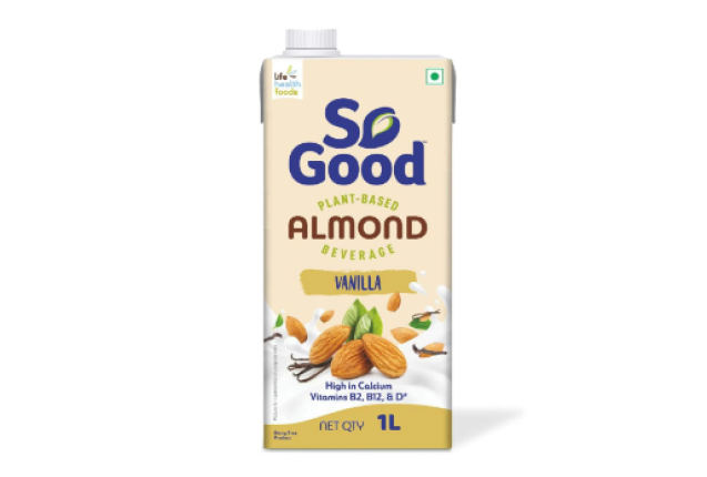 So Good Almond Beverage Vanilla 1Lrt TP x 12