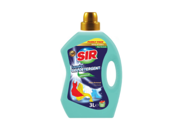 Sir Gel Laundry Detergent Universal 3L +SIR Softener Four Season.1LT*4 x 4