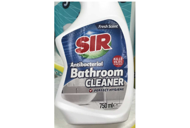SIR Bathroom Cleaner Antibacterial 750mL x 24