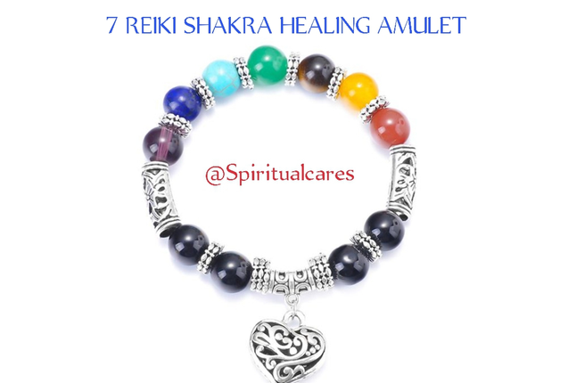 7 REIKI SHAKRA HEALING AMULET