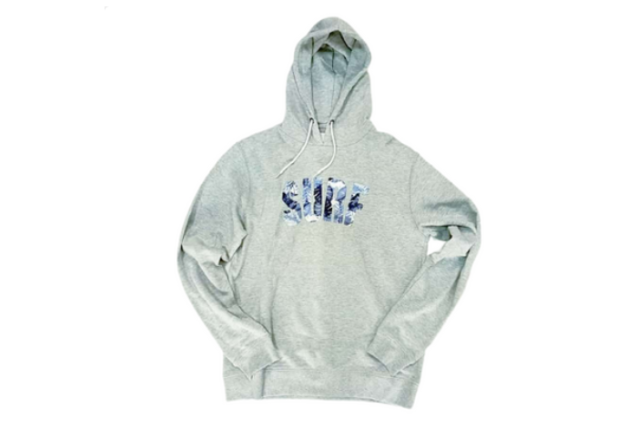 Surf Men's Drawstring Hoodie - Ash