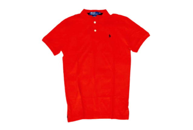 Ralph Lauren Men's Short Sleeve Polo Shirt - Orange