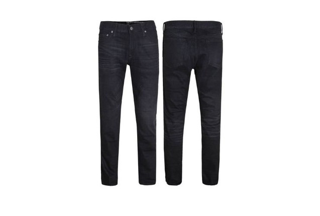 Prada Men's Stone Wash Denim Jeans - Black