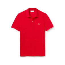 Lacoste Croc. Short Sleeve Polo Shirt - Red