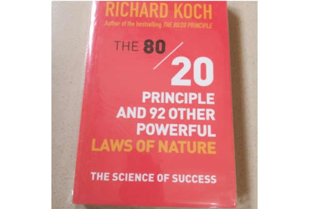 80/20 principles and other 92 powerful laws of nature