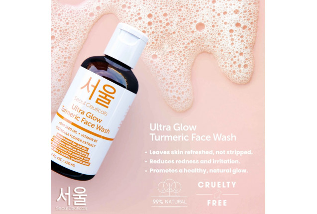 Ultra Glow Turmeric Face Wash x 50