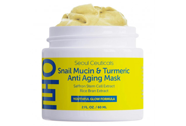 Snail Mucin & Turmeric Anti Aging Mask x 50