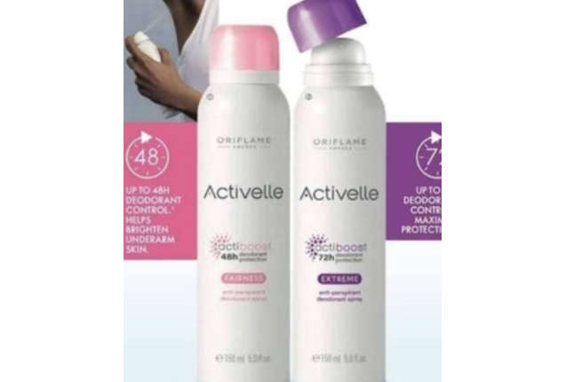 ACTIVELLE EXTREME DEODORANT SPRAY FOR HIM & HER