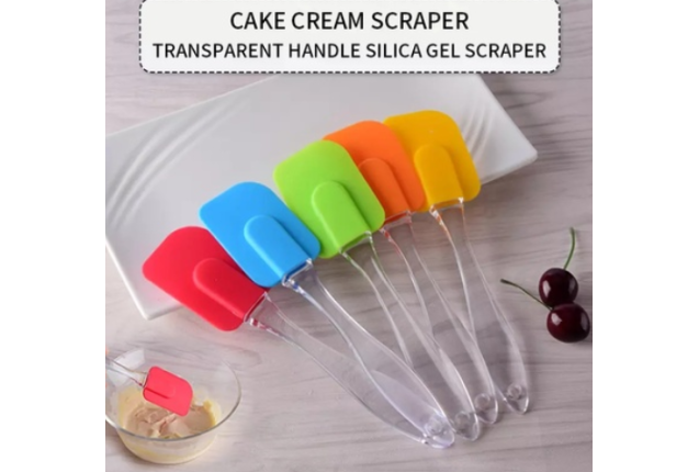 Silicon Cake Cream Scrapper/Spatula