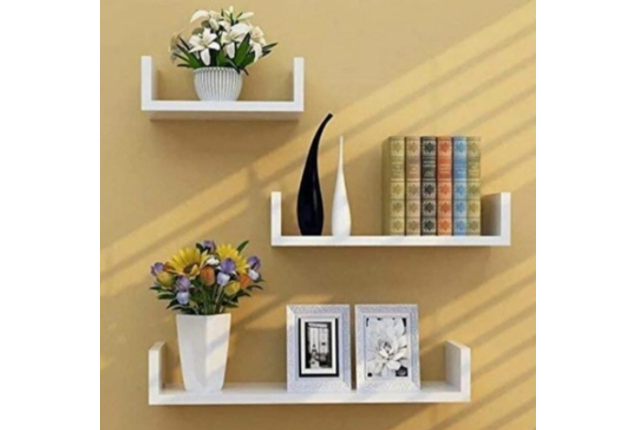 Decorative Wall Shelf-3 in 1