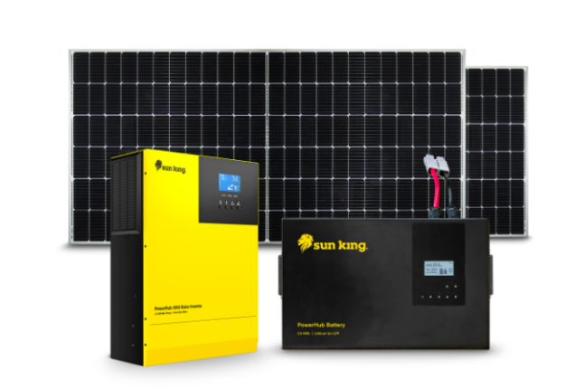 PowerHub 3300 Ultra 3.3 kW Inverter - 5 kWh battery - 3.6 kWp solar