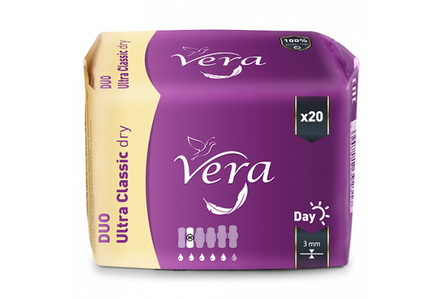 Sanitary napkins VERA Ultra Classic soft Duo x 20