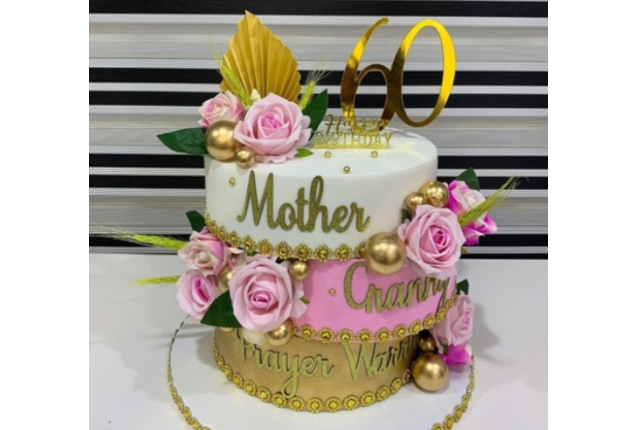 60th birthday cake mum grandma