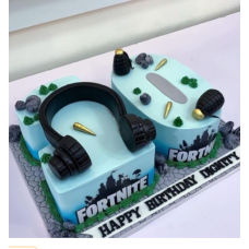 10thFortnite birthday cake