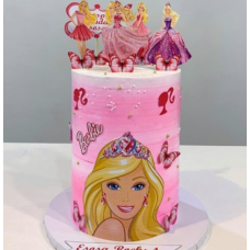 Barbie theme cakes