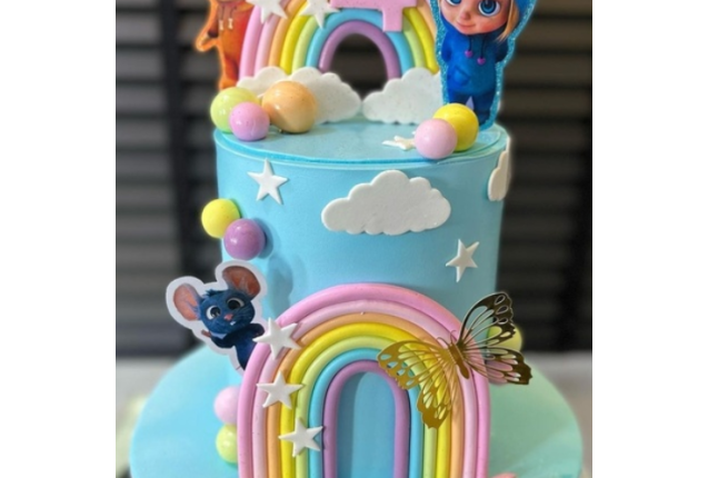 7" Kiddies birthday cake