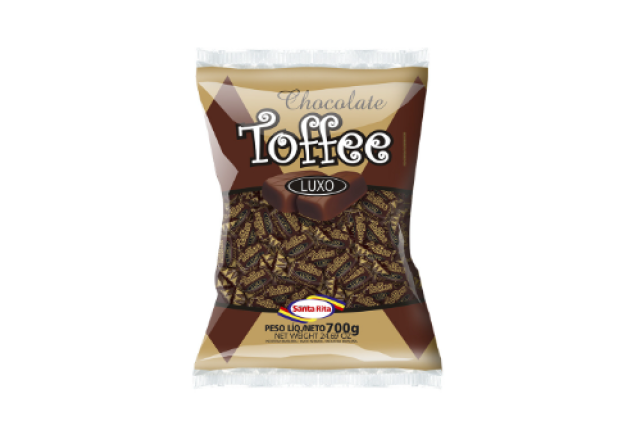 Chewable Candies TOFFEE chocolate - 700g x 15
