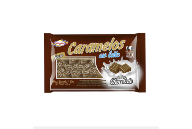 CARAMELS MILK - Chocolate 150g x 50