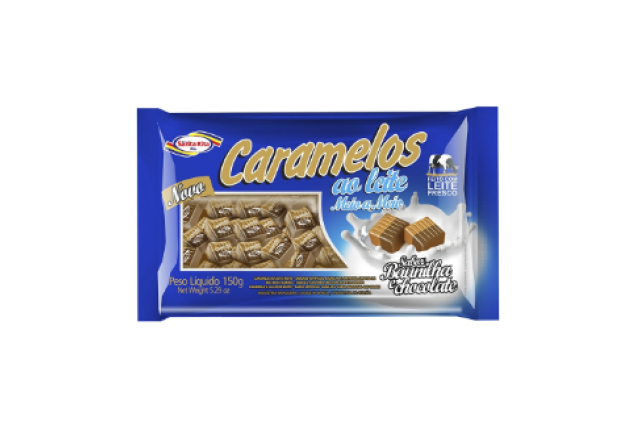 CARAMELS MILK -CHOCOLATE AND VANILLA 150g x 50