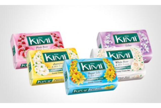 Royal KIMI Beauty Paper Soap 120 gr x 72