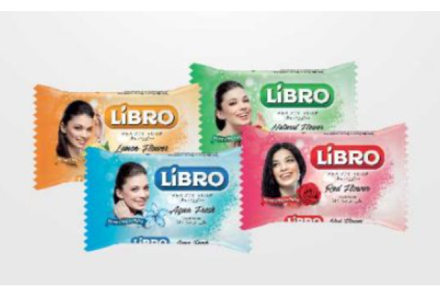 LIBRO Flowpack Soap 115 gr x 72